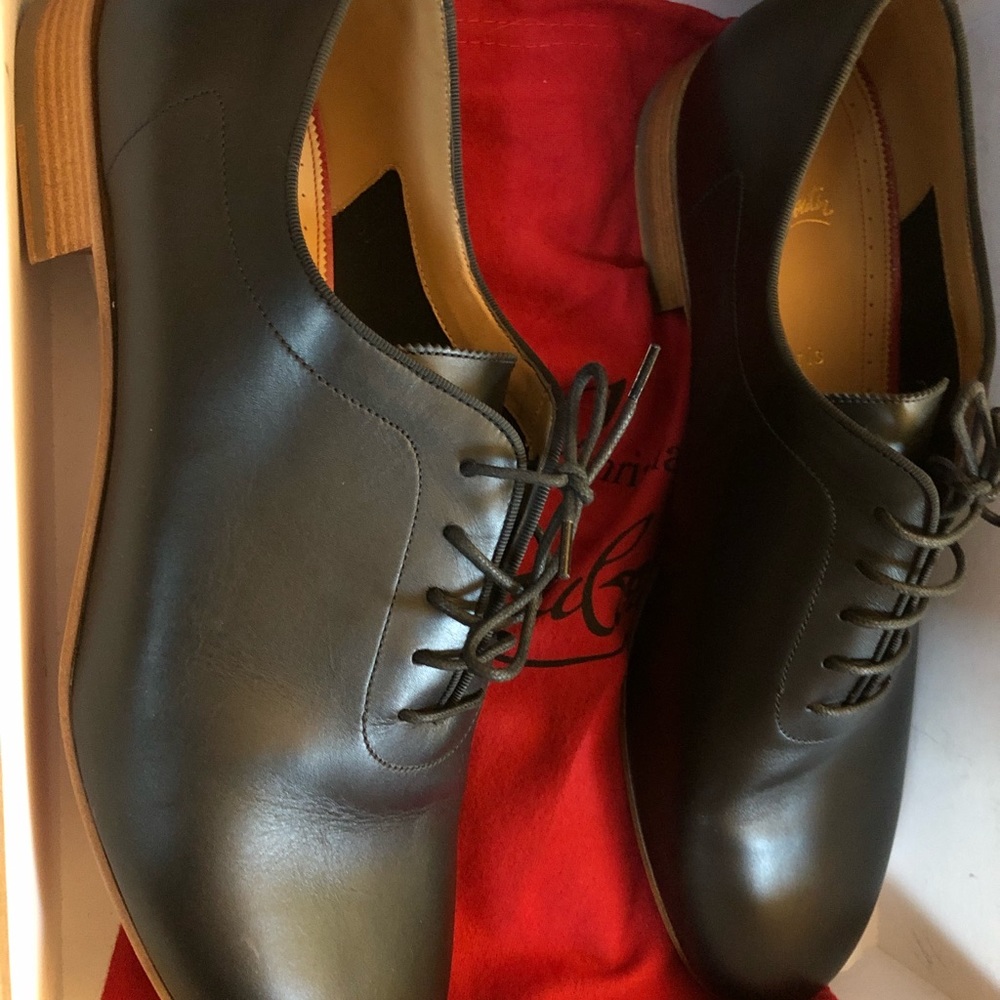 Men’s Christian Louboutin oxfords.  Trades welcome